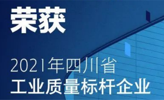 米兰·(milan)官方网站科技获评首批“四川省工业质量标杆”